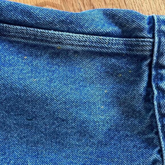 vintage carhartt button up jean jacket - Picture 8 of 8